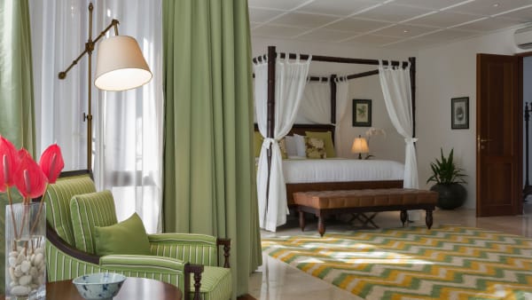 Villa Windu Asri - Downstairs main house bedroom